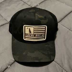 Local Boy Black Snap Back hat